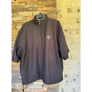 Callaway 1/4 Zip Pullover-Black-Size Large